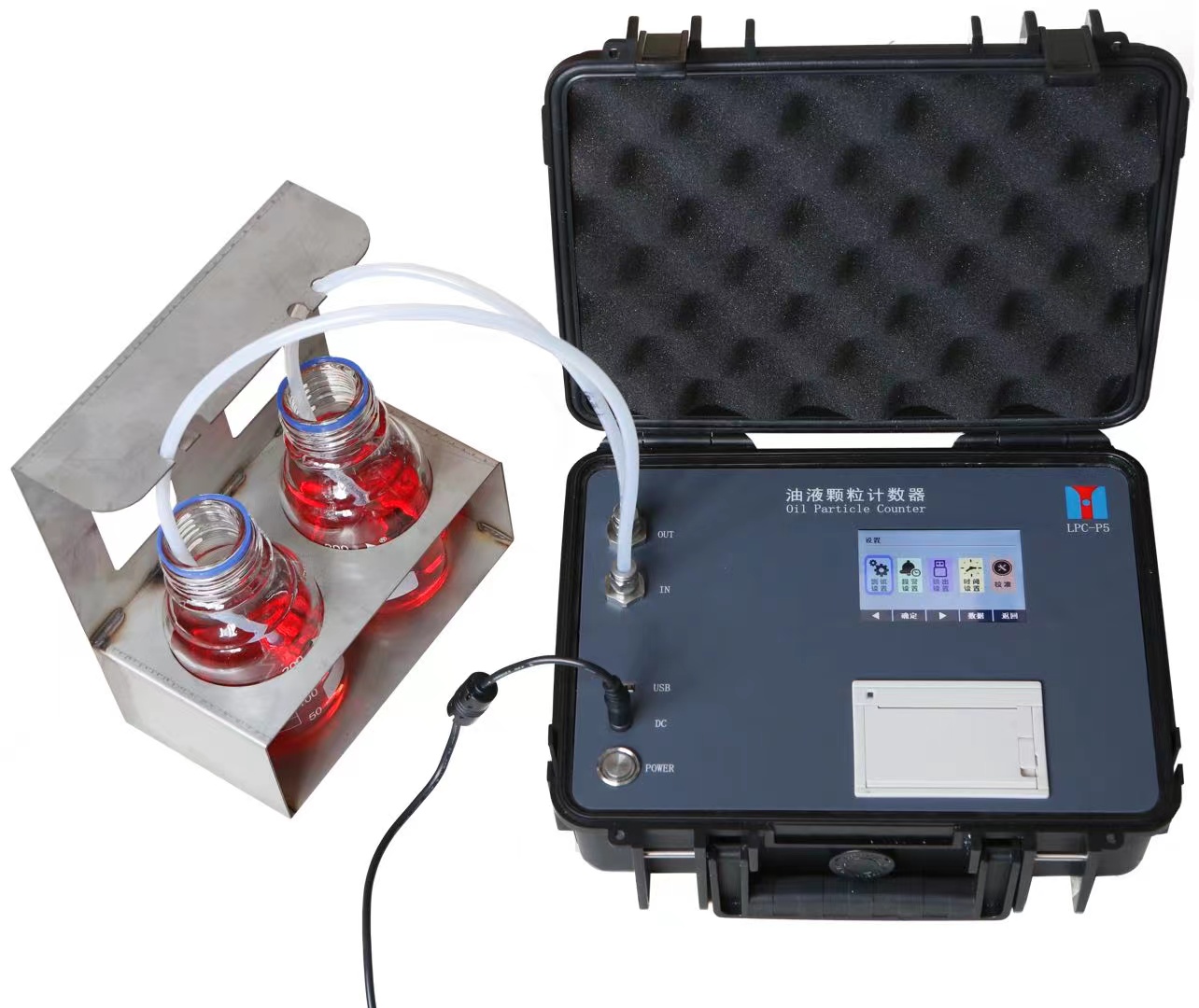 Portable Particle Counter,Oil Contamination Detector,Oil Liquid Particle Counter 